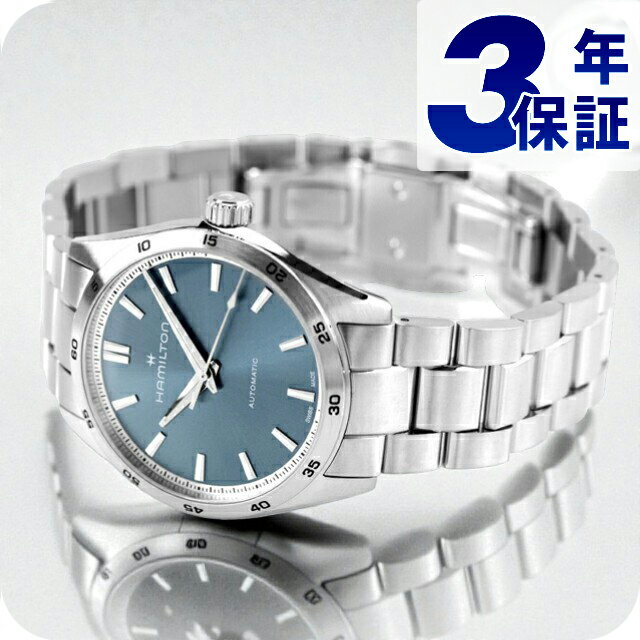 ハミルトン ジャズマスター Performer Automatic 38mm 自動巻き 腕時計 ブランド メンズ HAMILTON JAZZMASTER H36235140 アナログ ブルー スイス製 おしゃれ 防水 プレゼント 男性 実用的