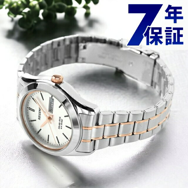 乐天商城 - シチズン 腕時計 ブランド ソーラー メンズ 時計 KM1-237-91 CITIZEN レグノ シルバー×ピンクゴールド ギフト プレゼント 実用的