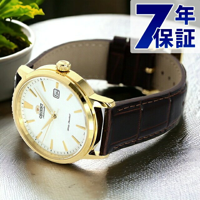 オリエント コンテンポラリー 自動巻き メンズ 腕時計 RN-AC0F04S ORIENT 時計 シルバー ブラウン ブランド おしゃれ 防水 プレゼント 男性 実用的