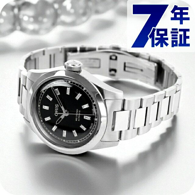 ＼全品10倍+最大37倍／ オリス ビッククラウン 34mm 自動巻き 腕時計 ブランド メンズ レディース ダイヤモンド ORIS 01 531 7797 4094-07 8 17 06 アナログ ブラック 黒 スイス製 高級 おしゃれ 防水 プレゼント 実用的