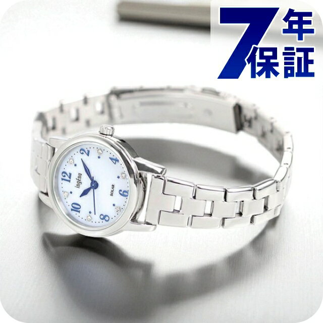 SEIKO - セイコー アルバ アンジェーヌ ソーラー レディース 腕時計 AHJD405 SEIKO ALBA ingenu ホワイト 時計 成人祝い プレゼント ギフト