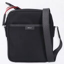 \今ならさらに+9倍/ バリー ショルダーバッグ メンズ レディース ブランド BALLY ボディバッグ クロスボディバッグ ナイロン 6308537 ブラック...
