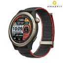 アマズフィット チーター プロ ラントラックブラック 充電式クォーツ スマートウォッチ ブランド メンズ チタン Amazfit SP170062-C196 デ...