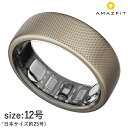 アマズフィット サイズ12(L) 日本サイズ約25号 充電式クォーツ スマートリング ブランド メンズ レディース Bluetooth Amazfit SP17...