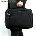 \全品さらに+9倍/ サムソナイト ビジネスバッグ Samsonite ゼノン3 ビジネスカバン パソコンバッグ PCバッグ ブリーフケース リクルートバッグ 1680デニールバリスティックナイロン メンズ 89433-1041 Black バッグ ギフト プレゼント 実用的