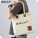\さらに+7倍★7/15限定/ バリー トートバッグ メンズ レディース ブランド BALLY Akelei 6307808 ナチュラル ブラウン バッグ