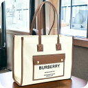 \さらに+9倍★16日02時迄/ バーバリー トートバッグ レディース ブランド BURBERRY コットン イタリア 8044138 NATURAL-TAN ...