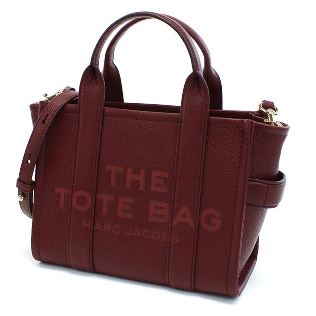 マーク・ジェイコブス トートバッグ レディース ブランド MARC JACOBS MINI TRAVELER TOTE レザー ベトナム H009L01SP21 CHERRY ボルドー系 バッグ