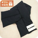 ジル サンダー マフラー レディース ブランド JIL SANDER イタリア J47TE0001 ブラック 小物