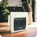 \さらに+9倍★16日02時迄/ マルニ トートバッグ レディース MARNI コットン レザー イタリア SHMP0068Q0 ホワイト系 ブラック バッグ