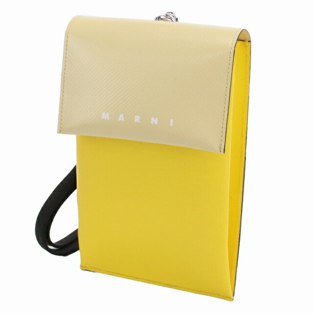 マルニ ポシェット メンズ MARNI ポリエステル イタリア TEMI0004A4 イエロー系 ベージュ系 バッグ 父の日 プレゼント 実用的 3