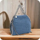 \さらに+9倍★16日02時迄/ ステラマッカートニー トートバッグ レディース STELLA MCCARTNEY コットン イタリア 371223 ブルー系 ...