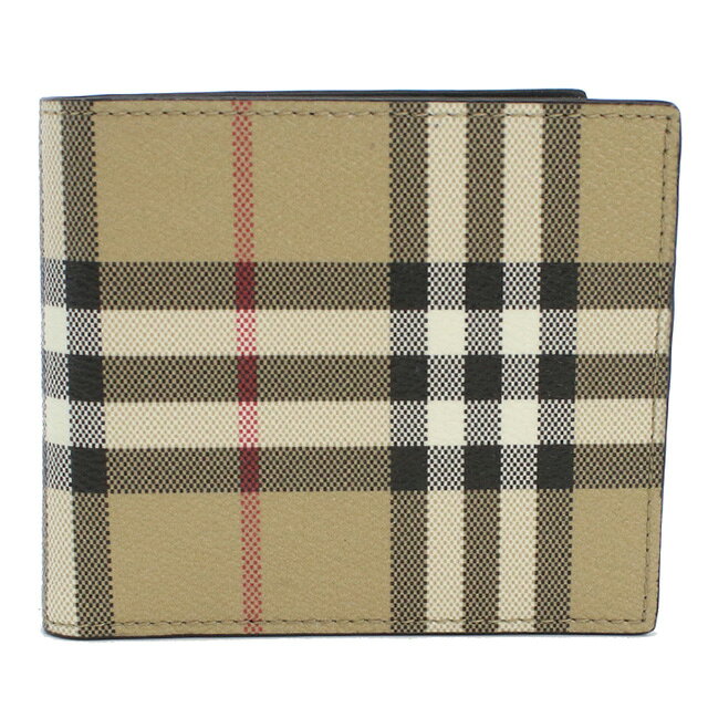 バーバリー 二折財布小銭入付き メンズ ブランド BURBERRY 8084169 ARCHIVE BEIGE ...