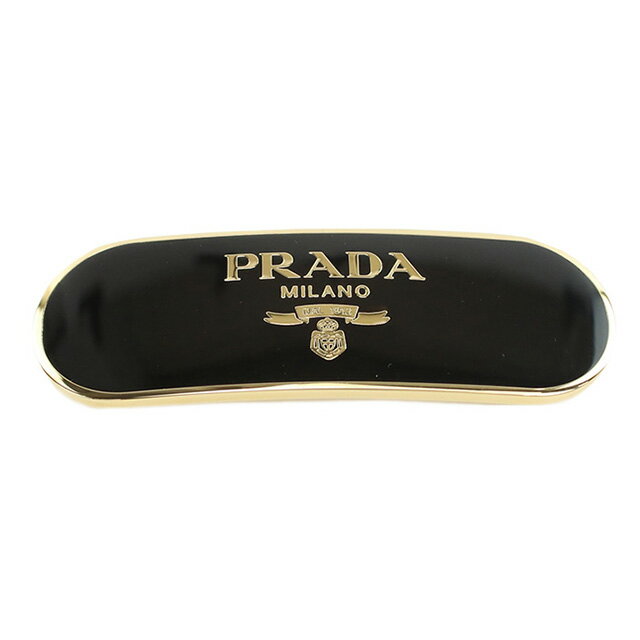 プラダ バレッタ レディース ブランド PRADA 1IF022 ブラック ヘアアクセサリー