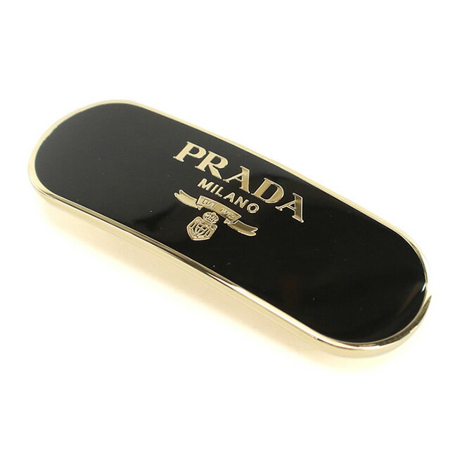 プラダ バレッタ レディース ブランド PRADA 1IF022 ブラック ヘアアクセサリー