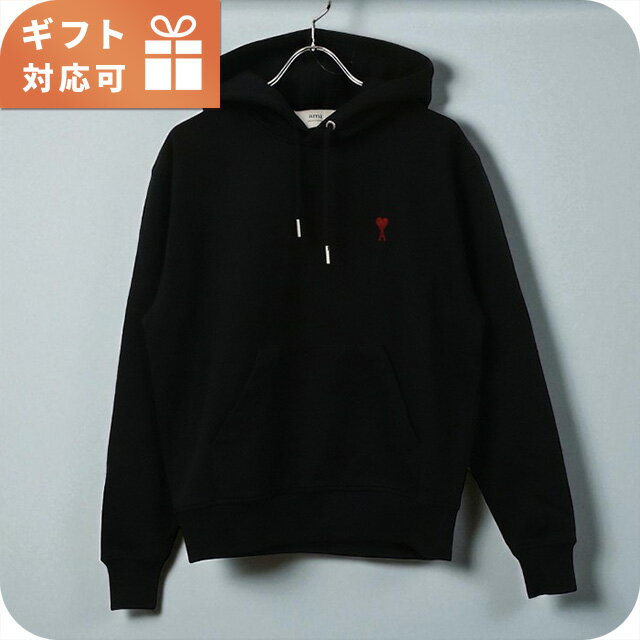 アミパリス パーカー ユニセックス ブランド AMI PARIS BFUSW235.730 ブラック ウェア 選べるモデル