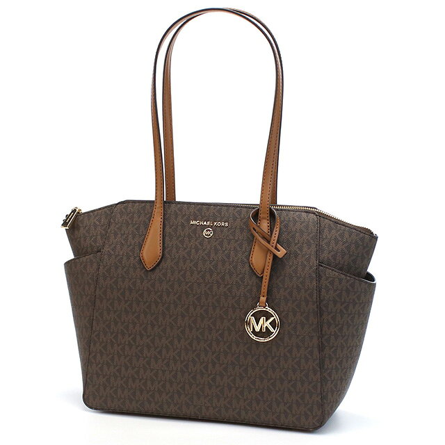 Infinitownのマイケルコース トートバッグ レディース ブランド MICHAEL KORS MARILYN 30S2G6AT2B ブラウン バッグ 軽量 手提げ 高級 おしゃれ プレゼント 女性 実用的 かわいい｜アングル3