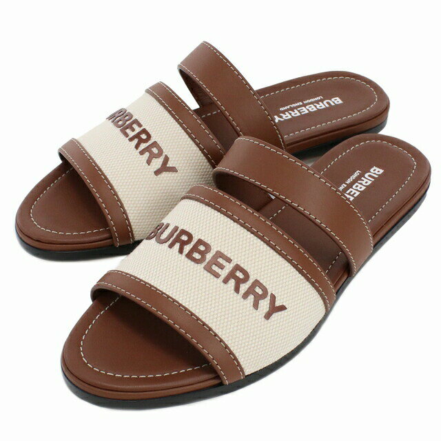 バーバリー サンダル レディース BURBERRY レザー コットン イタリア 8042631 TAN ブラウン系 小物 選べる beeight-10010311 Infinitown サンプル画像3