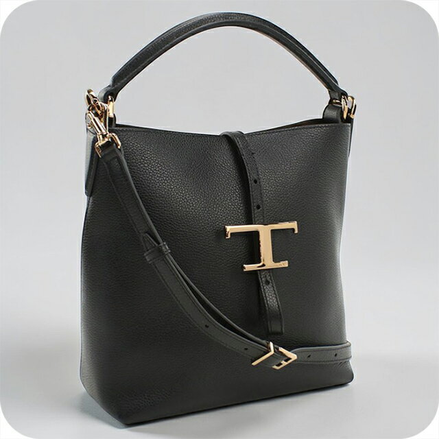 Tod's - トッズ ショルダーバッグ レディース ブランド TOD'S 2WAY レザー XBWTSEK0100 ブラック 斜めがけ 高級 おしゃれ プレゼント 女性 実用的 かわいい