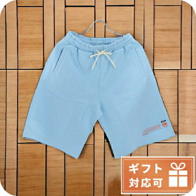 エムエスジーエム ハーフパンツ メンズ MSGM コットン イタリア 3040MB70 ブルー系 ファッション 選べるモデル プレゼント 実用的
