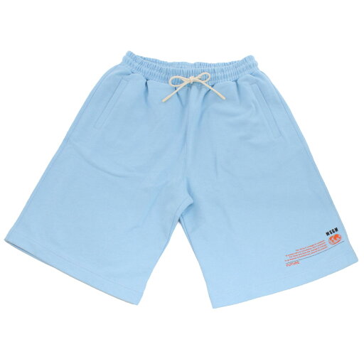 エムエスジーエム ハーフパンツ メンズ MSGM コットン イタリア 3040MB70 ブルー系 ファッション 選べるモデル プレゼント 実用的