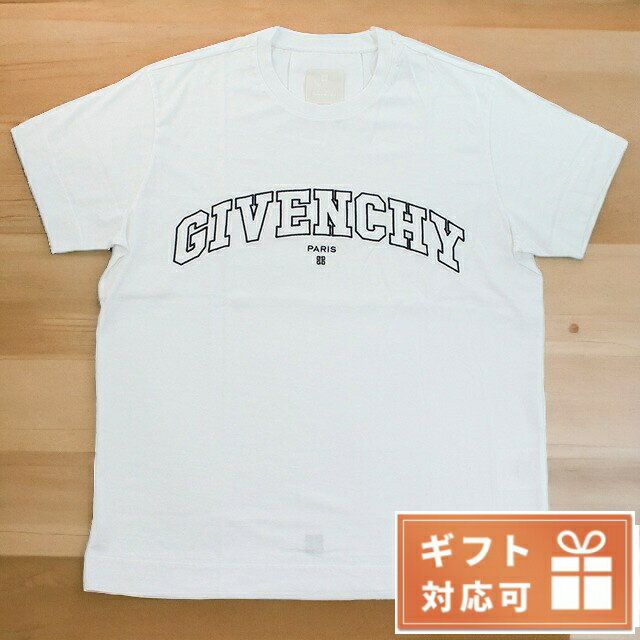 \全品10倍+最大37倍/ ジバンシー Tシャツ メンズ ブランド GIVENCHY コットン100% ポルトガル BM71CW ホワイト系 ファッション 選べ...