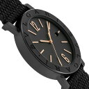 ブルガリブルガリ 腕時計（メンズ） 【クロス付】 ブルガリ 時計 ブルガリブルガリ 自動巻き 腕時計 メンズ BVLGARI BB41BBCLD/MB ブラック 黒 スイス製