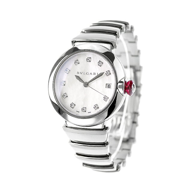 ブルガリ ルチェア 自動巻き 腕時計 ブランド レディース ダイヤモンド BVLGARI LU...