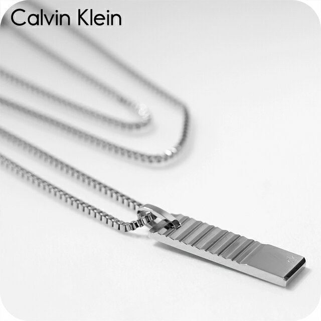 カルバンクライン ネックレス メンズ ブランド CALVIN KLEIN PARALLEL プレート 35...
