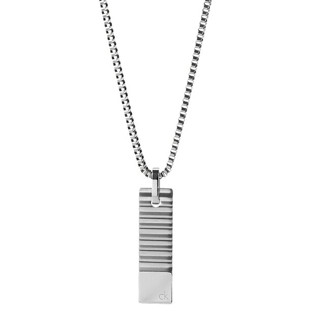 カルバンクライン ネックレス メンズ ブランド CALVIN KLEIN PARALLEL プレート 35...