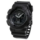 カシオ G-SHOCK 腕時計（メンズ） gショック ジーショック G-SHOCK ブラック 黒 GA-100-1A1DR Newコンビネーションモデル フルブラック 黒 CASIO カシオ 腕時計 メンズ