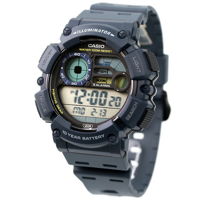 \今ならさらに+9倍/ CASIO カシオ クオーツ WS-1500H-2AV 海外モデル メンズ 腕時計 ブランド カシオ casio デジタル ネイビー ギフト 父の日 プレゼント 実用的