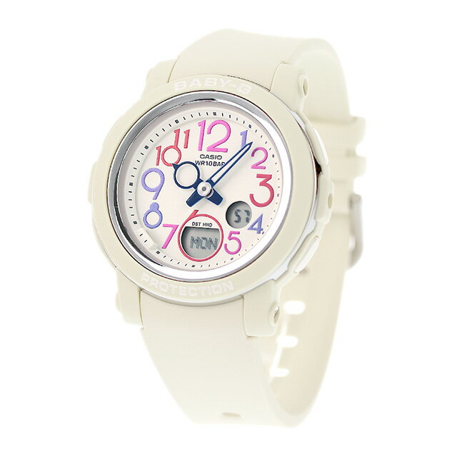 カシオ Baby-G 腕時計（メンズ） ベビーg ベビージー Baby-G BGA-290PA-7A BGA-290シリーズ レディース 腕時計 ブランド カシオ casio アナデジ アイボリー