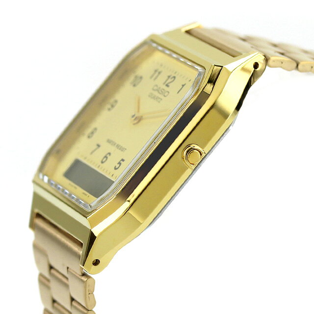 カシオ 腕時計 チープカシオ 海外モデル メンズ AQ-230GA-9BDF CASIO ゴールド チ...
