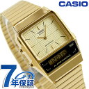 カシオ CASIO クォーツ 電池式 AQ-800EG-9A クラシック ユニセックス メンズ レディース 腕時計 ブランド カシオ casio アナデジ ゴー...