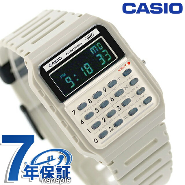 \さらに+9倍★16日02時迄/ カシオ CASIO クォーツ 電池式 CA-53WB-8B クラシック チプカシ ユニセックス メンズ レディース 腕時計 カシオ casio デジタル ホワイト 白 ブランド おしゃれ 防水 小さい 軽い かわいい プレゼント 実用的
