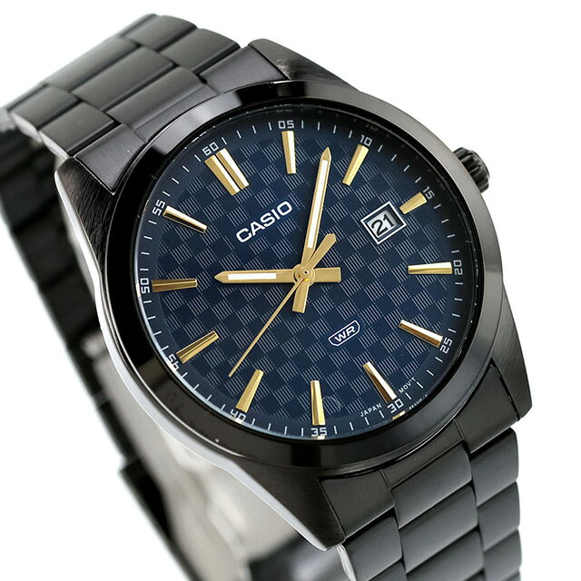 Infinitownのカシオ チープカシオ CASIO クォーツ 電池式 MTP-VD03D スタンダード 海外モデル メンズ チプカシ 腕時計 ブランド カシオ casio アナログ ブラック グリーン ブルー ネイビー ホワイト 黒 学生 受験生 受験用 試験用 受験対応 選べるモデル｜アングル3
