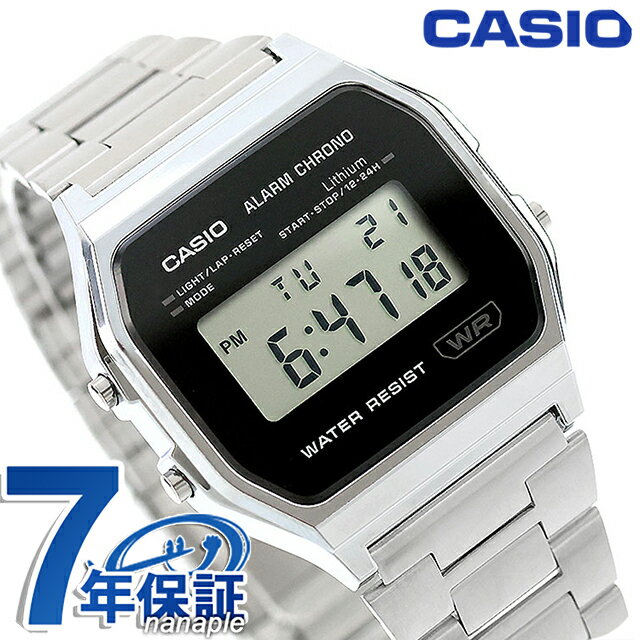 CASIO - カシオ チープカシオ CASIO クラシック クォーツ 電池式 A158WEA-1 ユニセックス チプカシ メンズ レディース 腕時計 ブランド カシオ casio デジタル ブラック 黒 おしゃれ 防水 かわいい プレゼント 実用的