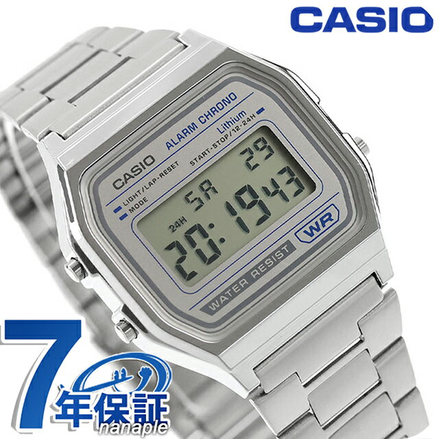 Rakuten - カシオ チープカシオ CASIO クラシック クォーツ 電池式 A158WEA-7 ユニセックス チプカシ メンズ レディース 腕時計 ブランド カシオ casio デジタル グレー おしゃれ 防水 かわいい プレゼント 実用的