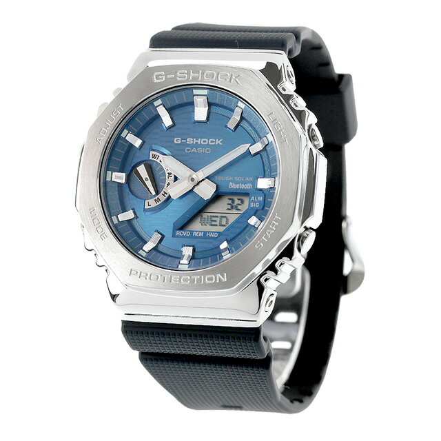 ＼今ならさらに+9倍／ gショック ジーショック 2100 G-SHOCK ソーラー GBM-2100A-2B Bluetooth メンズ 腕時計 ブランド カシオ casio アナデジ ブルー ブラック 黒 おしゃれ 防水 プレゼント 男性 実用的