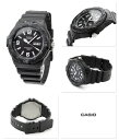 カシオ 腕時計 チープカシオ デイデイト 海外モデル オールブラック CASIO MRW-200H-1B2VDF チプカシ 時計