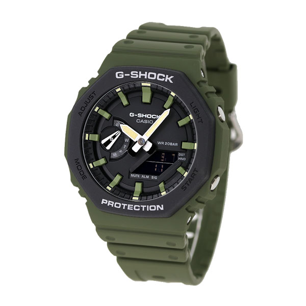 ＼さらに+9倍／ gショック ジーショック G-SHOCK スペシャルカラー GA-2110SU-3ADR ブラック 黒 カーキ CASIO カシオ 腕時計 ブランド メンズ ギフト プレゼント 実用的