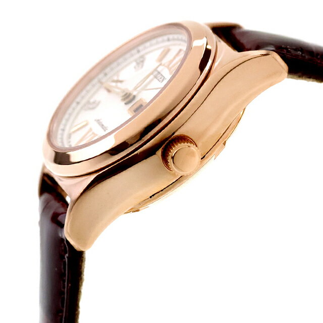 シチズン コレクション メカニカルウォッチ 自動巻き レディース PD7162-04A CITIZEN 腕時計 シルバー ワインレッド 時計 ブランド おしゃれ 防水 プレゼント 女性 実用的