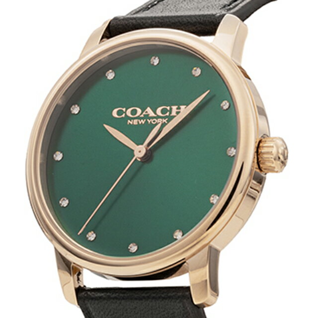 コーチ GRAND クオーツ 腕時計 ブランド レディース COACH 14503972 アナログ グリ...