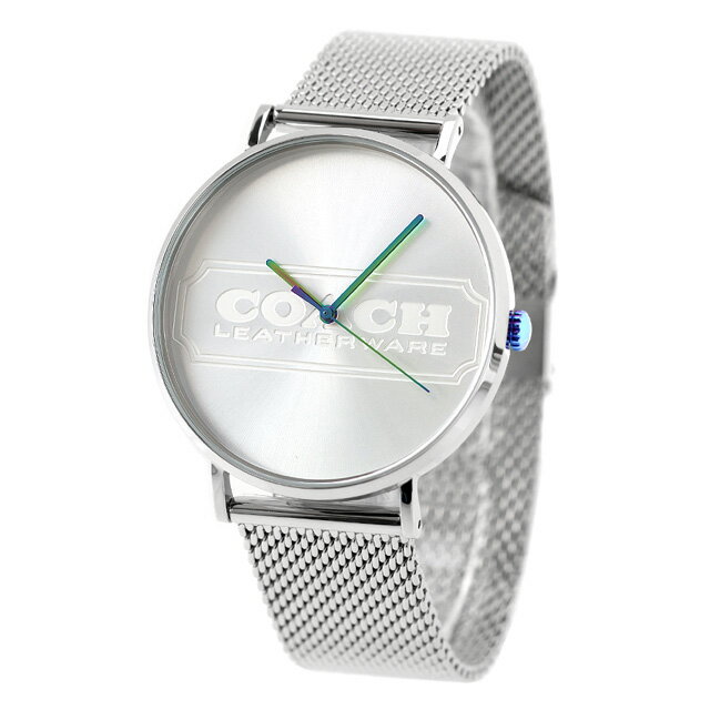 コーチ チャールズ クォーツ 電池式 腕時計 ブランド メンズ COACH 14602590 アナログ シルバー おしゃれ 防水 プレゼント 男性 実用的