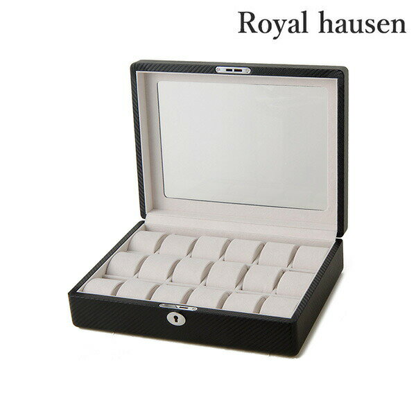 ＼さらに+9倍／ ロイヤルハウゼン 腕時計ケース 18本収納 GC02-TP-18 Royal hausen プレゼント ギフト
