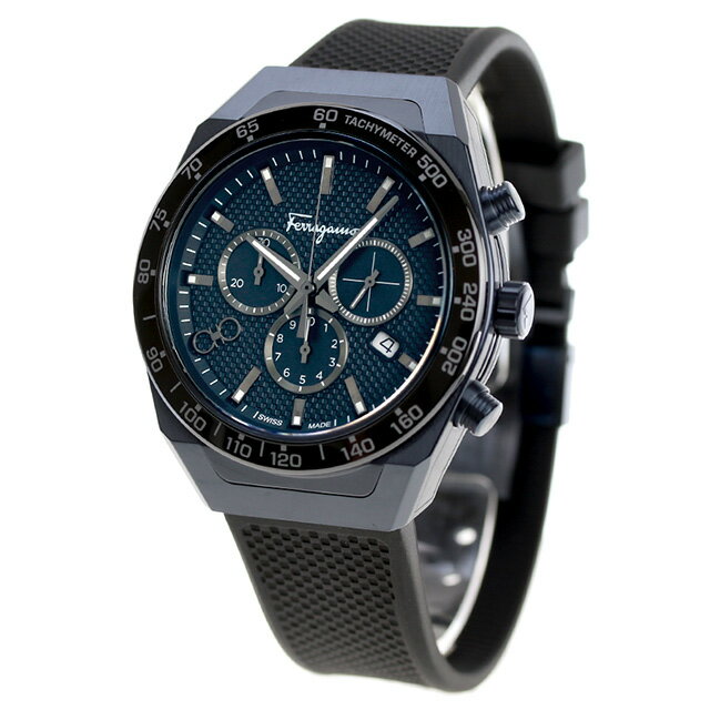 サルヴァトーレ フェラガモ SLX Chronograph クオーツ 腕時計 メンズ クロノグラフ...