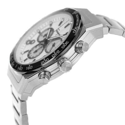 サルヴァトーレ フェラガモ SLX Chronograph クオーツ 腕時計 メンズ クロノグラフ Salvatore Ferragamo SFHR00520 アナログ シルバー スイス製 高級 ブランド おしゃれ 防水 プレゼント 男性 実用的