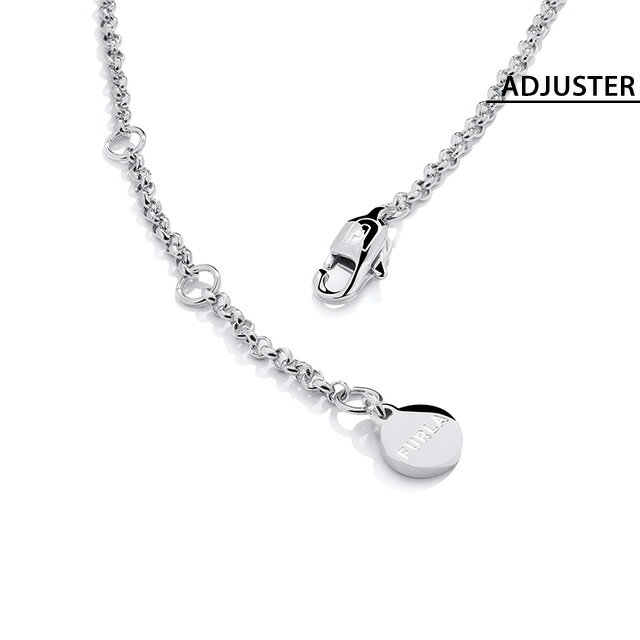 フルラ ネックレス レディース ブランド FURLA OCTAGONAL NECKLACE ステンレススチ...