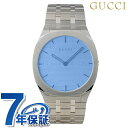 \さらに+9倍★16日02時迄/ グッチ GUCCI 25H クォーツ 電池式 腕時計 ブランド メンズ レディース GUCCI YA163408 アナログ ブ...